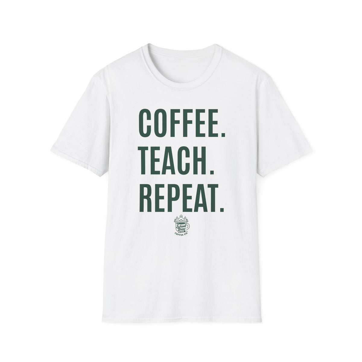 Coffee. Teach. Repeat. T-Shirt