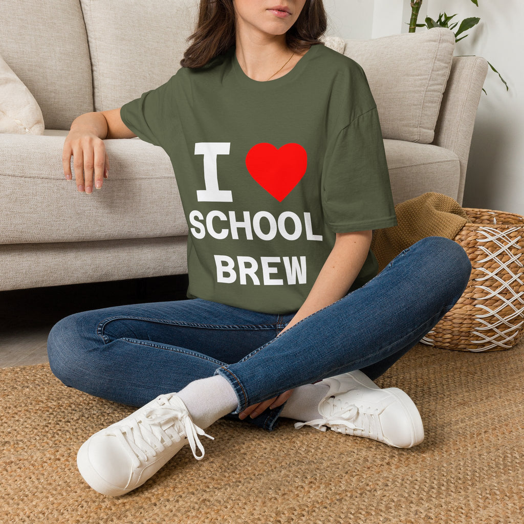 I Love School Brew - T-Shirt